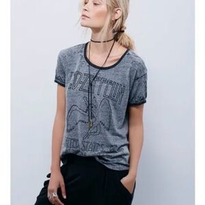 Free People Led Zeppelin Graphic Tee by Trunk LTD.